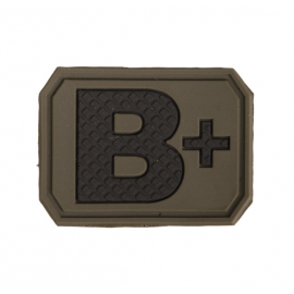B+ Blood type patch OD